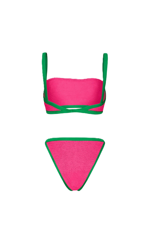 PARAMIDONNA Women Ava Candy Pink Bralette Bikini