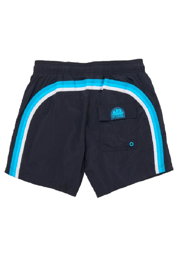SUNDEK Boys Elastic Waist Swim Trunks