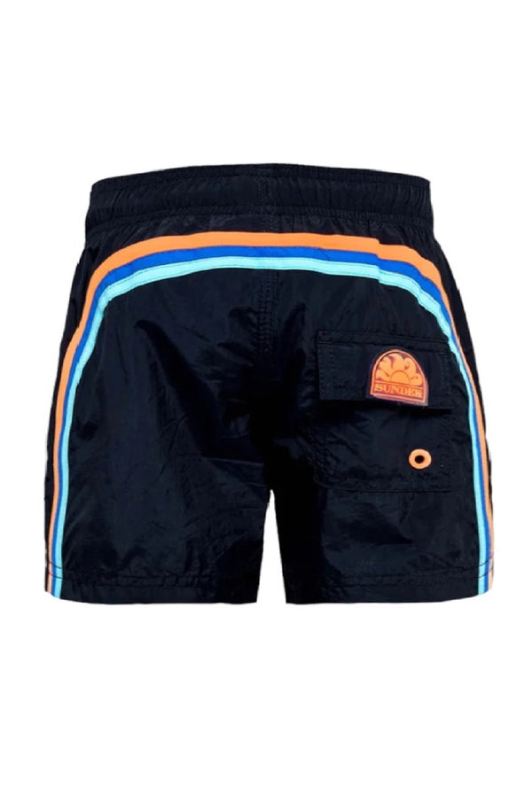 SUNDEK Boys Elastic Waist Swim Trunks