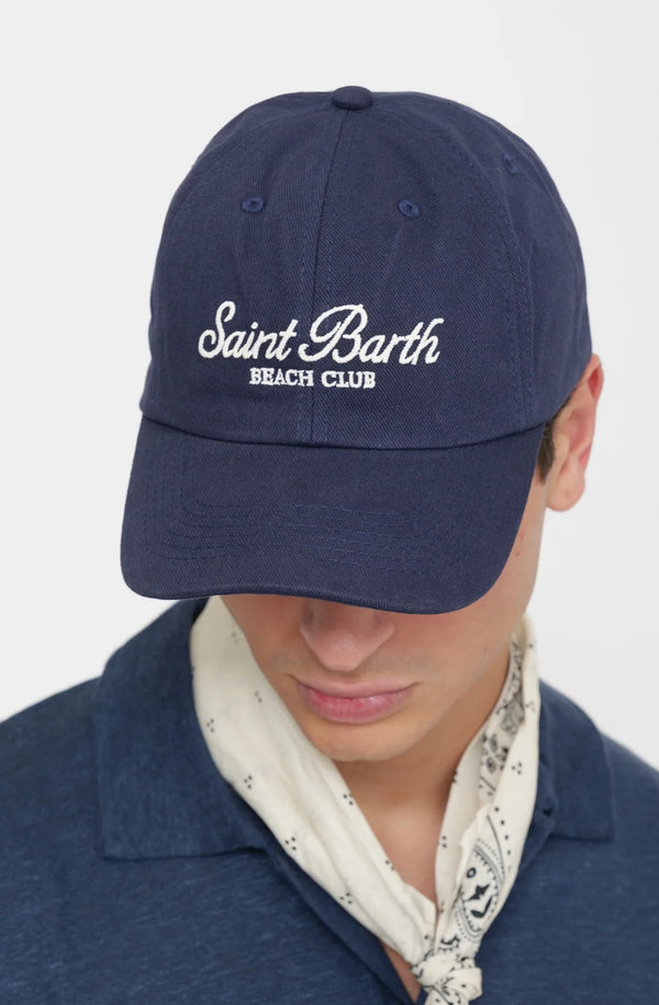 MC2 SAINT BARTH Men Cotton Baseball Cap Solid