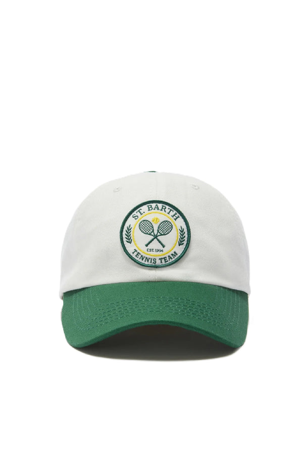 MC2 SAINT BARTH Men Baseball Cap Tennis Team Patch