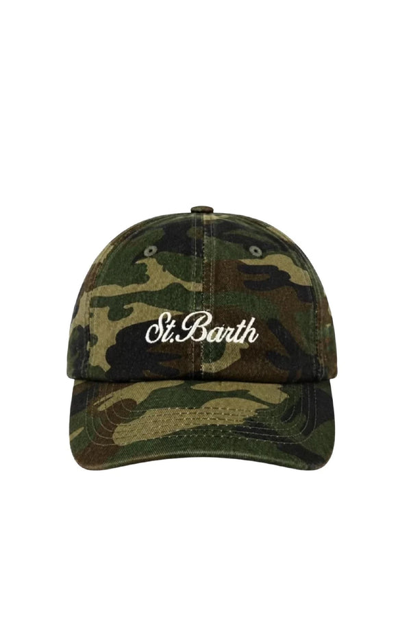 MC2 SAINT BARTH Men Baseball Cap Camouflage