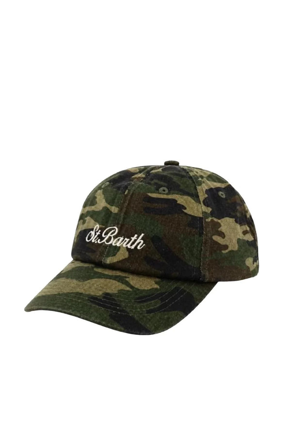 MC2 SAINT BARTH Men Baseball Cap Camouflage