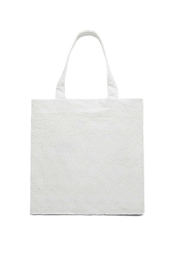 VILEBREQUIN Unisex Cotton Beach Bag Broderies Anglaises