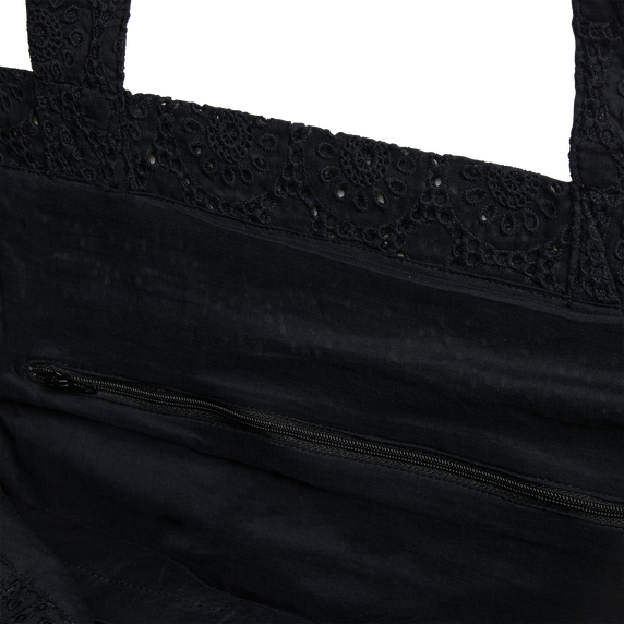 VILEBREQUIN Unisex Cotton Tote Bag Broderies Anglaises