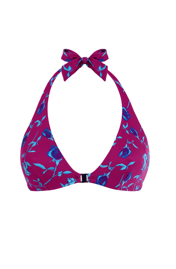 VILEBREQUIN Women Halter Bikini Top Roses