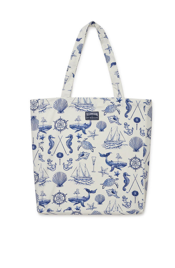 VILEBREQUIN Unisex Cotton Beach Bag - Vilebrequin x St. Regis Los Cablos