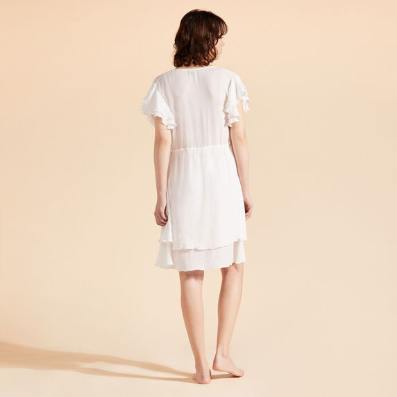 VILEBREQUIN Women Viscose Fluid Dress Solid