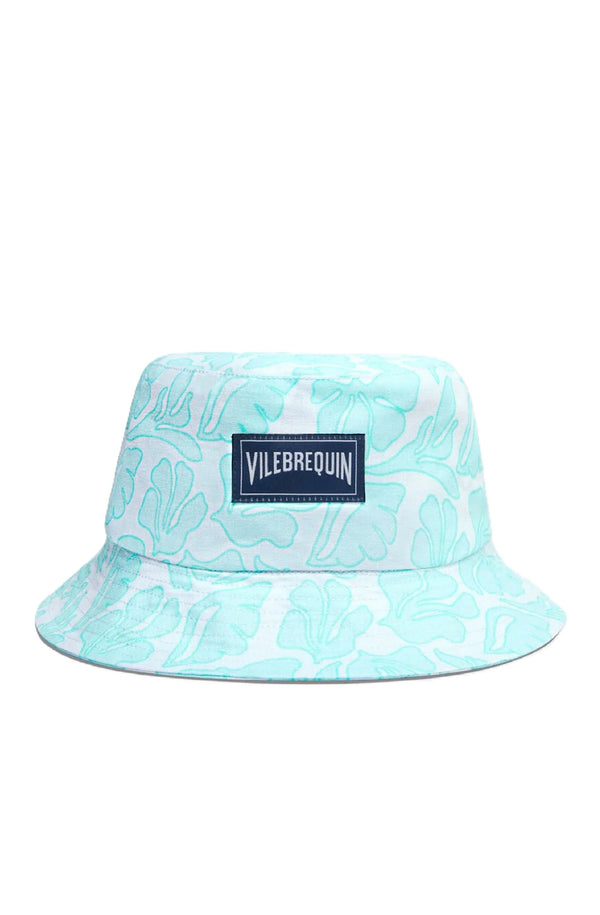 VILEBREQUIN Unisex Linen Bucket Hat Seashells