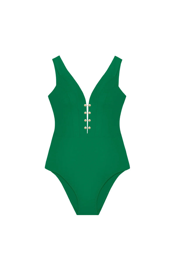 PAIN de SUCRE Women Bonnie Jade with Jewel Swimsuit