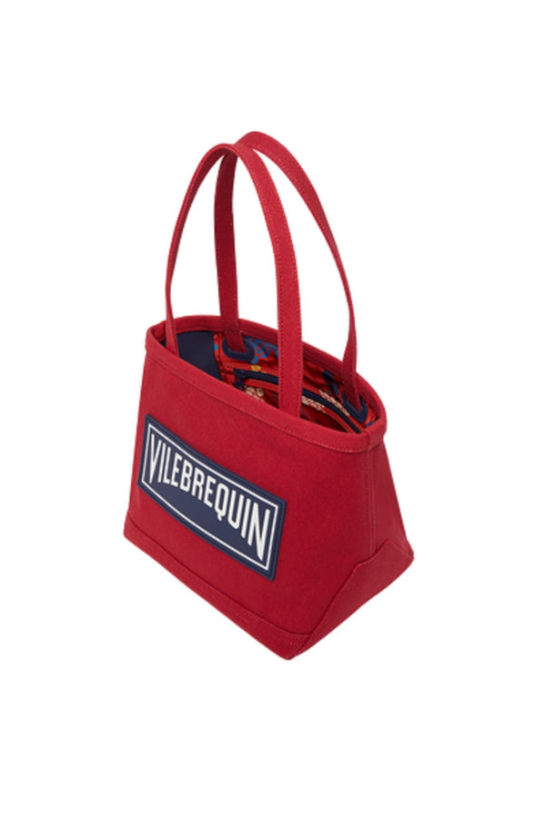 VILEBREQUIN Canvas Marine Unisex Beach Bag