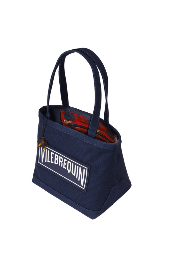 VILEBREQUIN Canvas Marine Unisex Beach Bag
