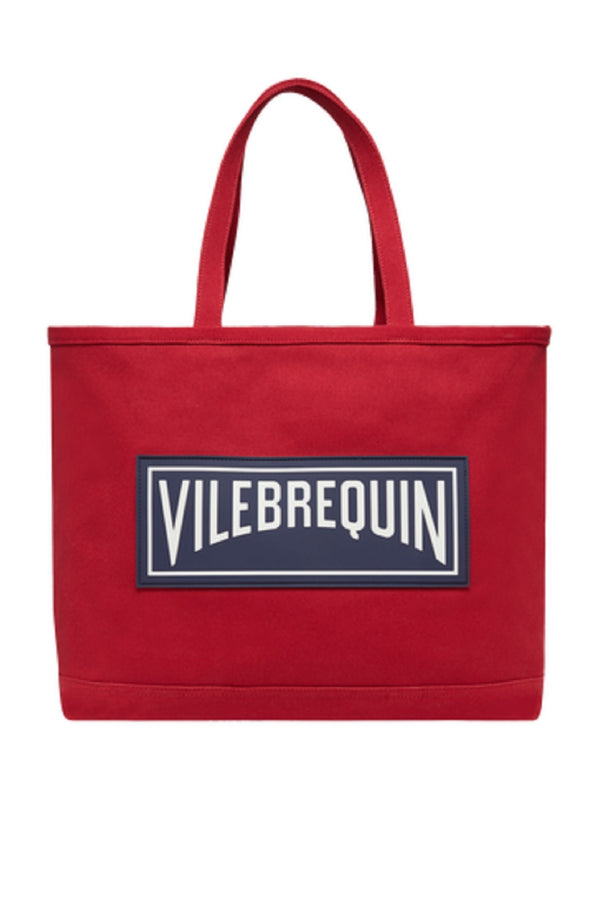VILEBREQUIN Big Canvas Marine Unisex Beach Bag