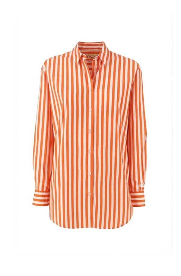 MC2 SAINT BARTH Women Brigitte Cotton Stripes St. Barth Shirt
