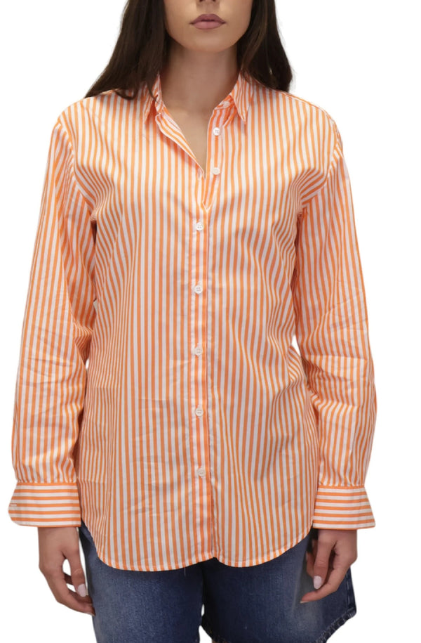 MC2 SAINT BARTH Women Brigitte Cotton Stripes St. Barth Shirt
