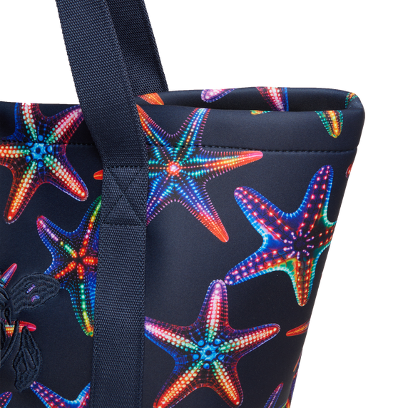 VILEBREQUIN Unisex Neoprene Beach Bag Disco Stars
