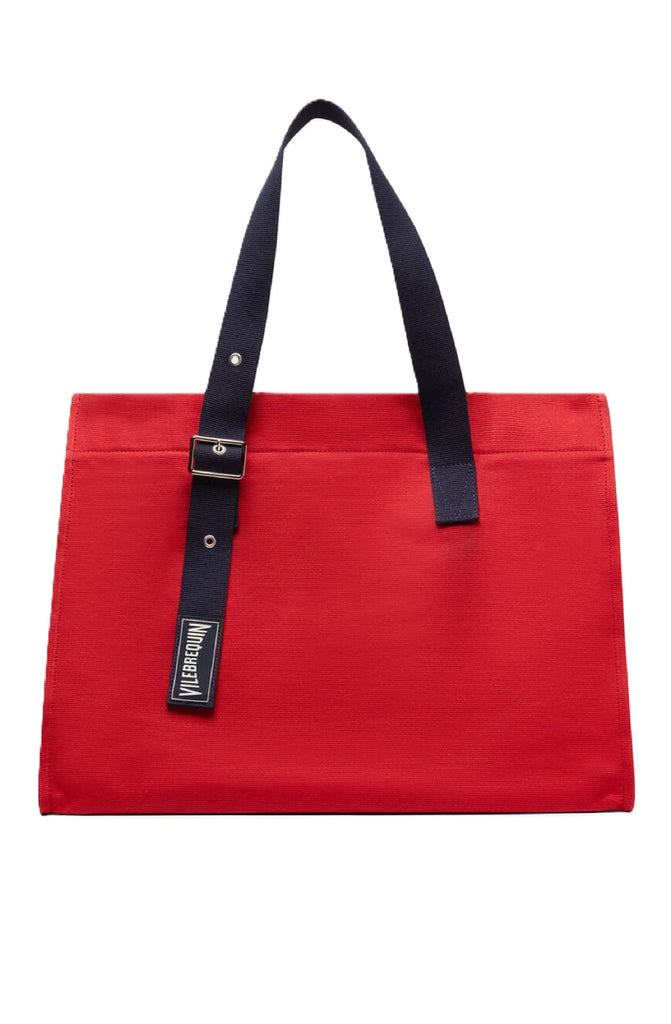 VILEBREQUIN Unisex Big Beach Bag  Solid