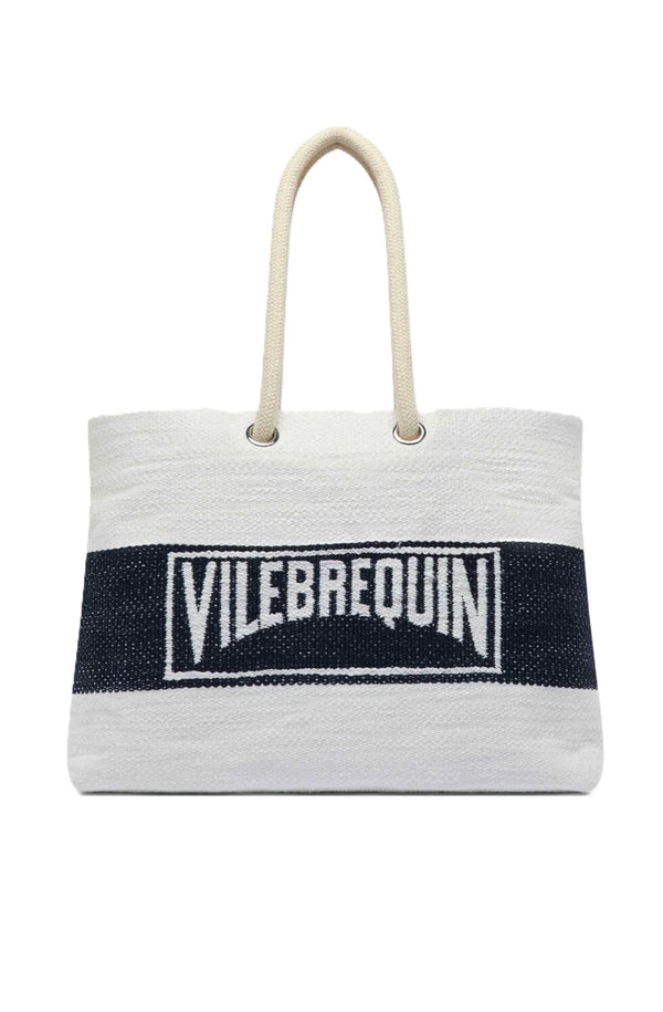 VILEBREQUIN Men Cotton Woven Beach Bag Vilebrequin