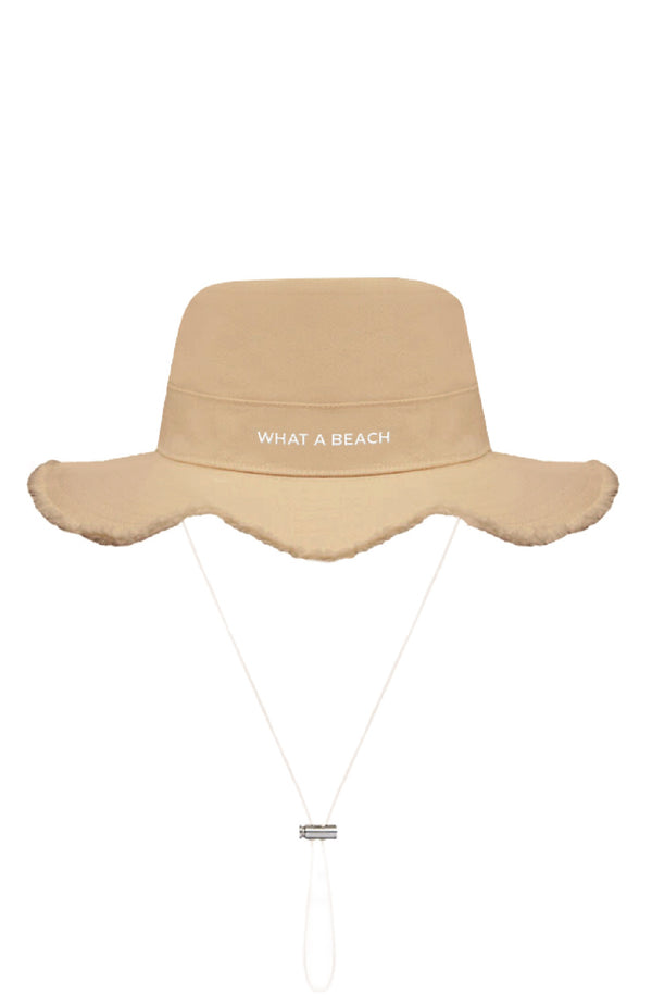 DUBAI BEACH BOYS Luxury Bucket Hat - What A Beach
