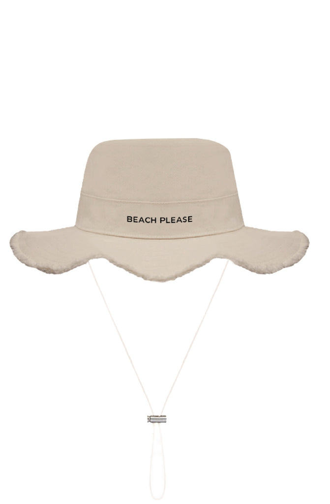 DUBAI BEACH BOYS Luxury Bucket Hat - Beach Please