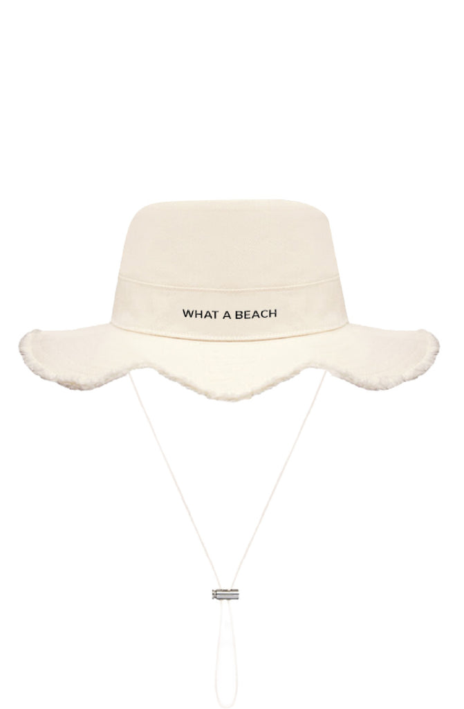 DUBAI BEACH BOYS Luxury Bucket Hat - What A Beach