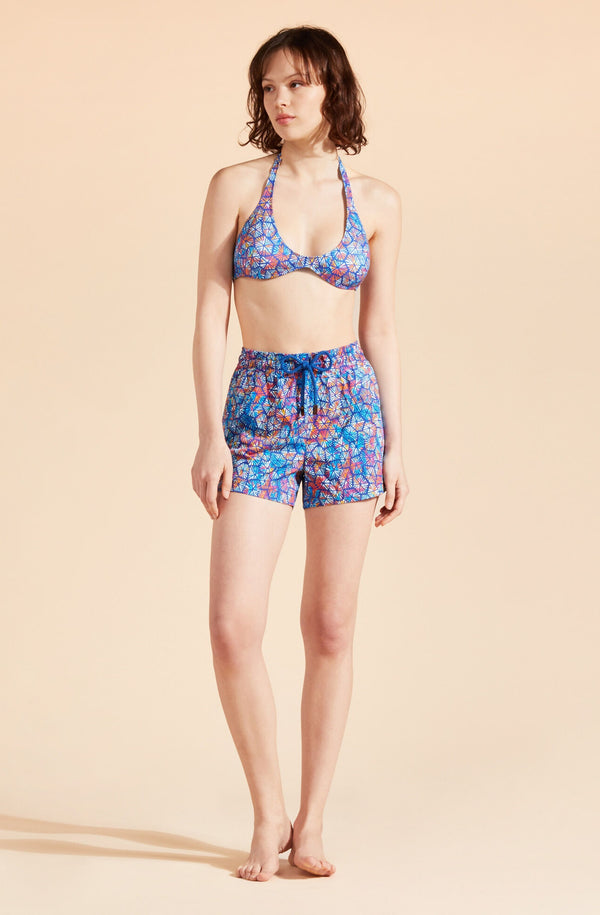 VILEBREQUIN Women Swim Shorts Carapaces Multicolored