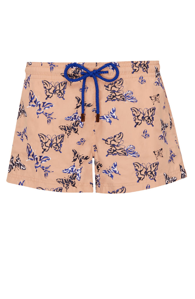 VILEBREQUIN Women Swim Shorts Embroidered Disco Butterfly