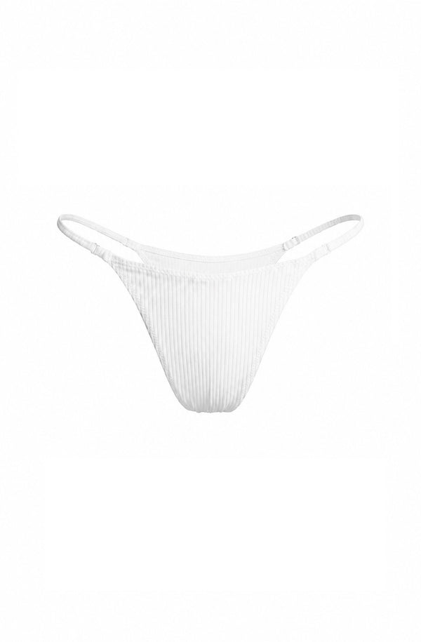 KENDALL AND KYLIE Women Bay Triangle Rib Bikini Bottom