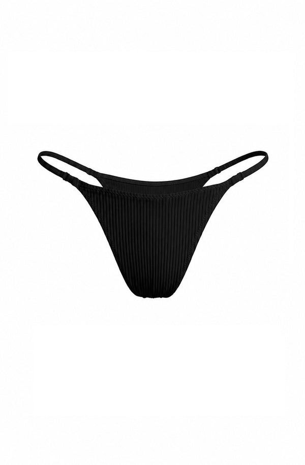 KENDALL AND KYLIE Triangle Rib Bikini Bottom