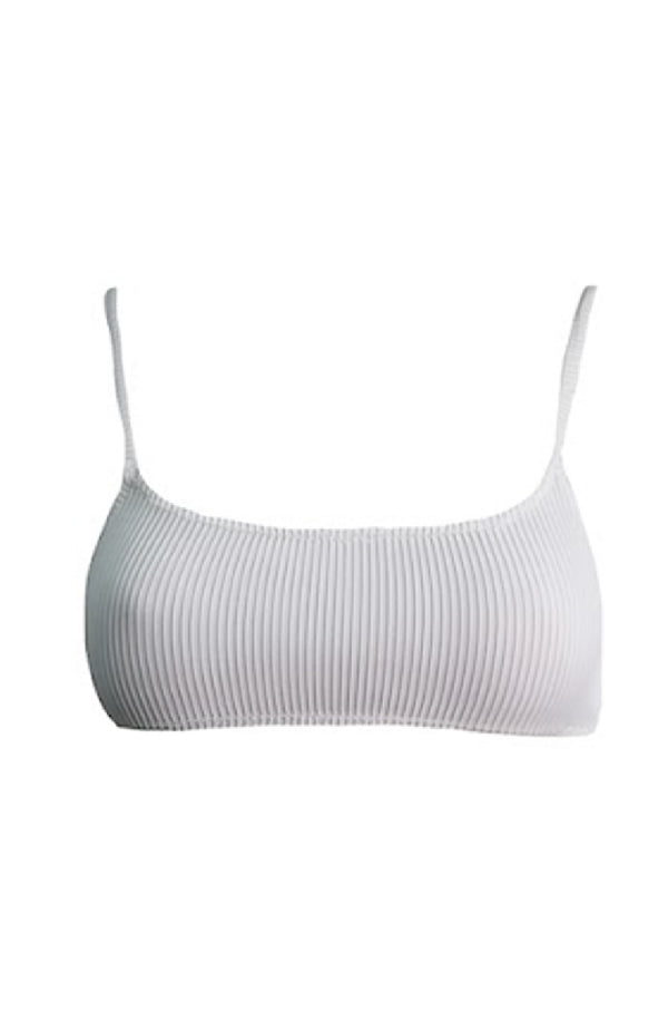 KENDALL AND KYLIE Women Bay Triangle Rib Bikini Top