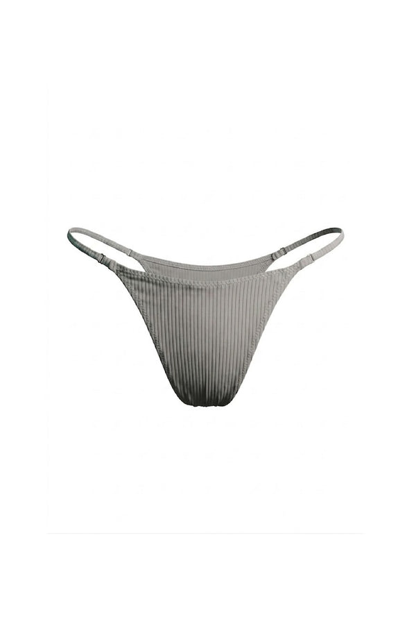 KENDALL AND KYLIE Women Bay Triangle Rib Bikini Bottom