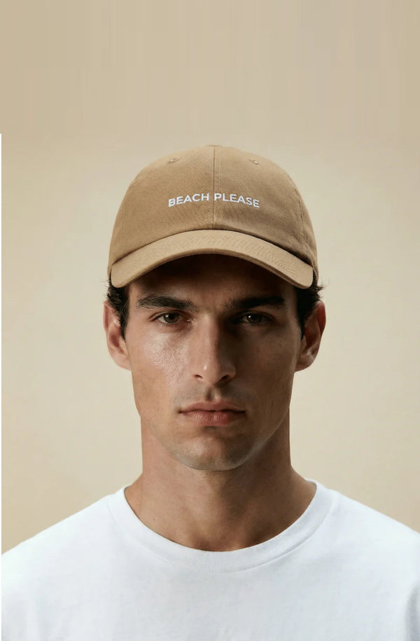 DUBAI BEACH BOYS Unisex Solid Cap Beach Please