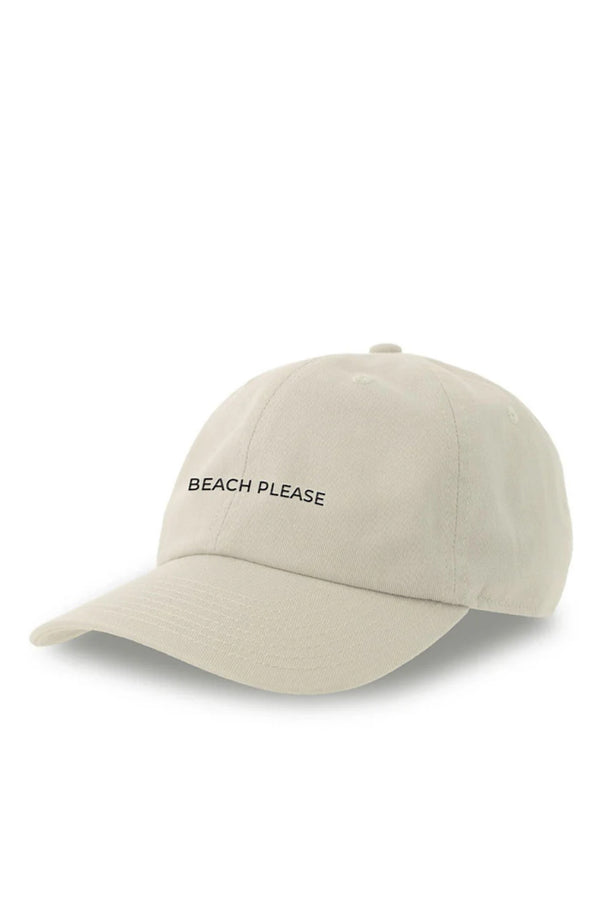DUBAI BEACH BOYS Unisex Solid Cap Beach Please