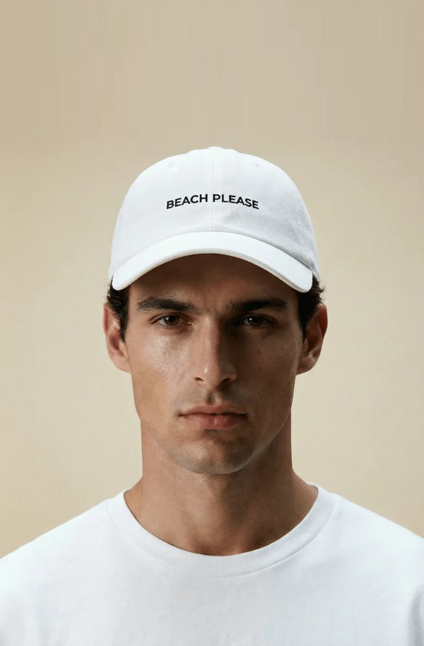 DUBAI BEACH BOYS Unisex Solid Cap Beach Please