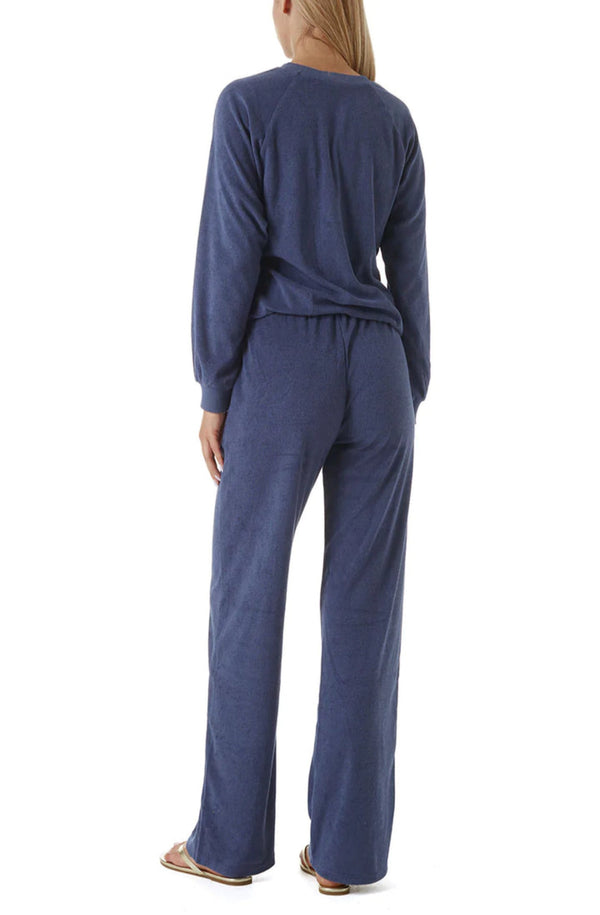 MELISSA ODABASH Women Betty Navy Trousers