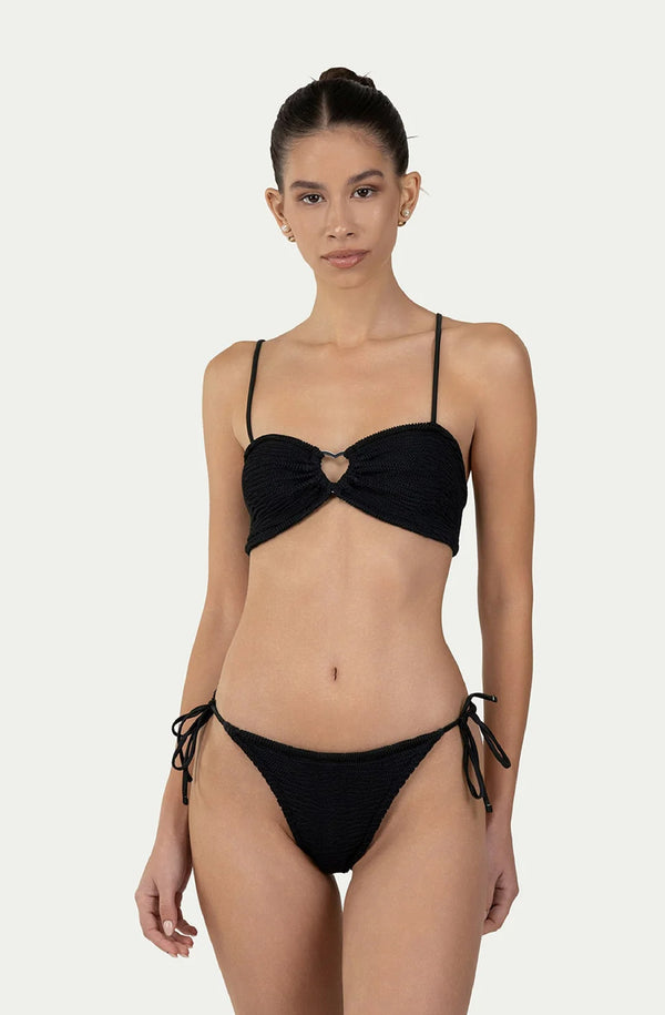 PARAMIDONNA Women Britney Black Brazilian Cut Bikini