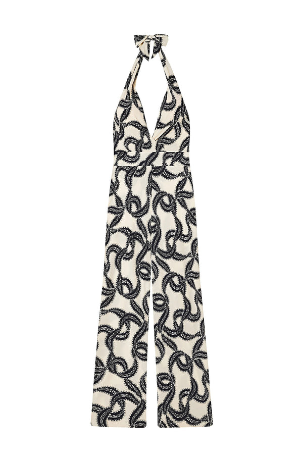 PAIN de SUCRE Women Calin Loose Ballerina Print Jumpsuit