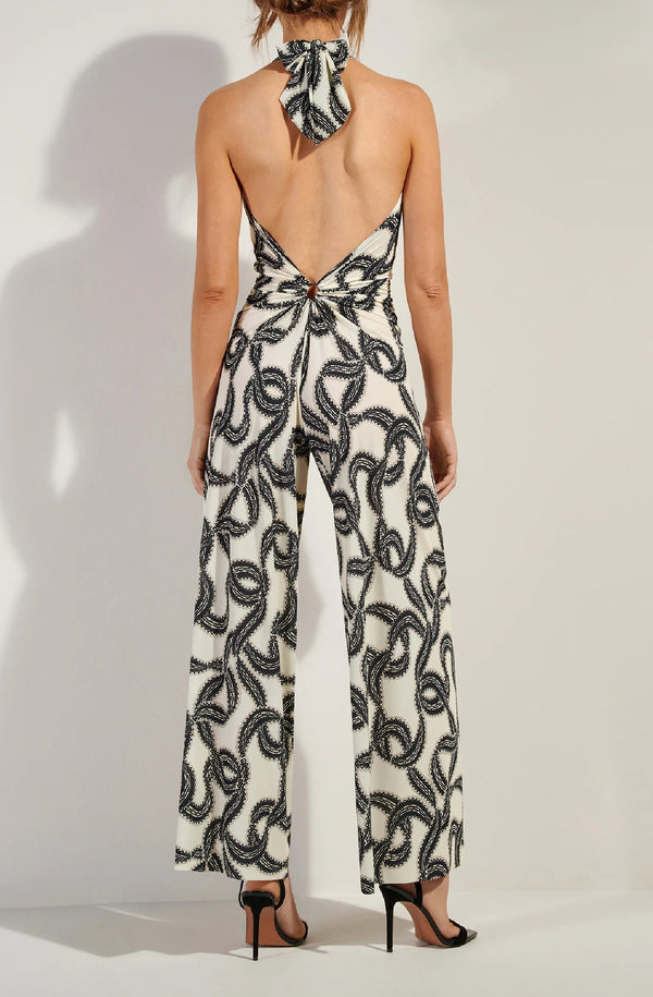 PAIN de SUCRE Women Calin Loose Ballerina Print Jumpsuit