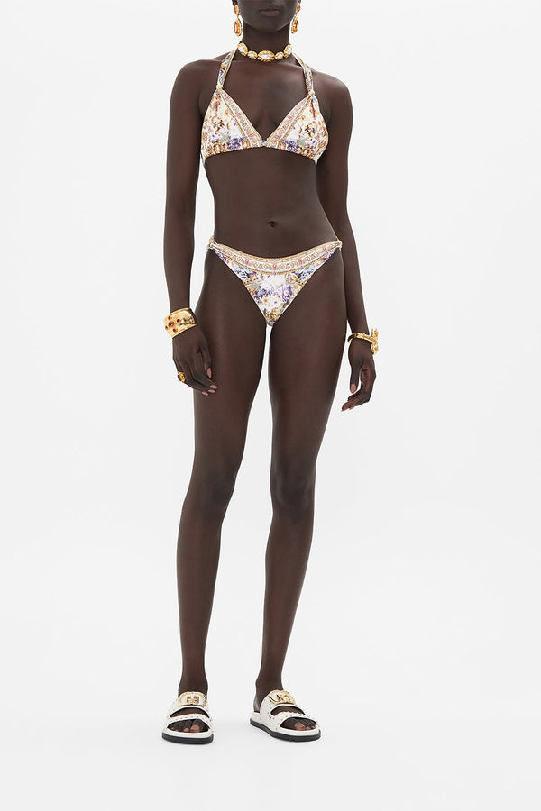 CAMILLA Women Soft Tie Bikini With Trim - Palazzo Play Date
