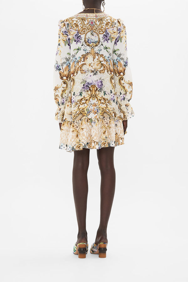 CAMILLA Women Ruffle Lace Up Dress - Palazzo Play Date