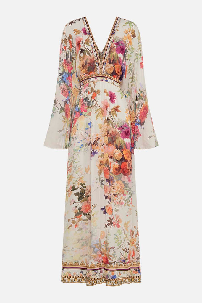 CAMILLA Gathered Kimono Dress - Friends With Frescos