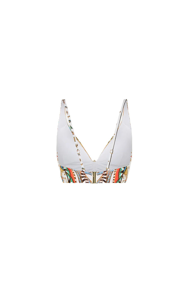 CAMILLA Women High Tri Bra with Trim - Valley of the Queens