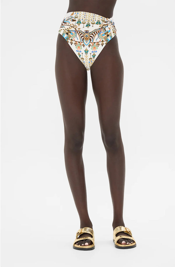 CAMILLA Women High Waist Pant with front Band - Valley of the Queens