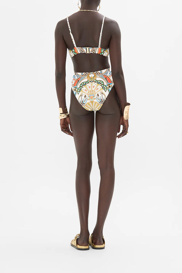 CAMILLA Women High Waist Pant with front Band - Valley of the Queens