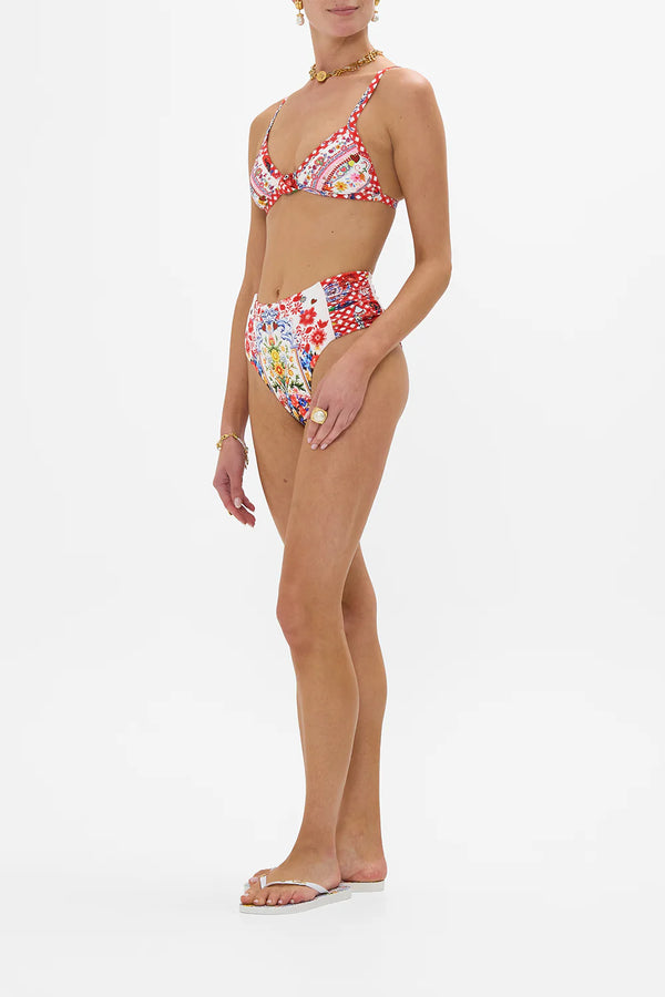 CAMILLA Women Knot Front Tri Bra - Faith, Luck & Justice