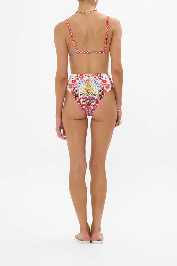 CAMILLA Women Knot Front Tri Bra - Faith, Luck & Justice