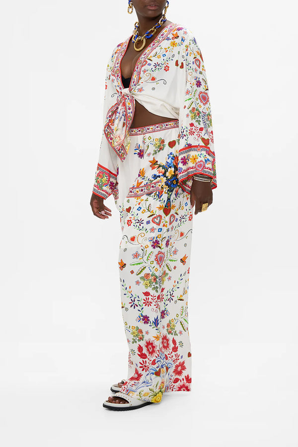 CAMILLA Women Wide Leg Trouser With Front Pockets - Faith, Luck & Justice