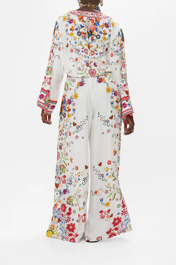 CAMILLA Women Wide Leg Trouser With Front Pockets - Faith, Luck & Justice