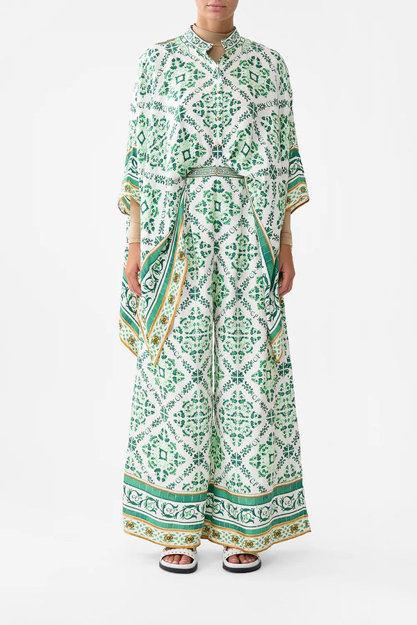 CAMILLA Women Tuck Front Pant - Corridor Of Calm