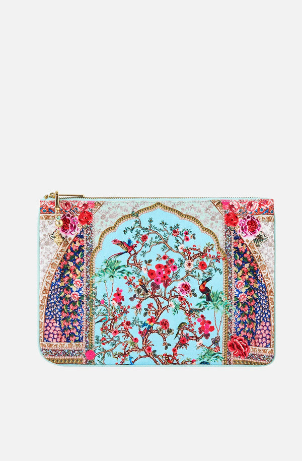 CAMILLA Women Small Canvas Clutch - Sultans and Queens